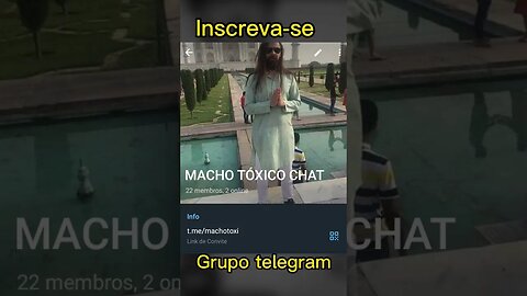 entrem novo grupo do telegram https://t.me/machotx