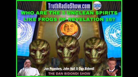 Coming Alien/UFO Invasion? Who Are The 3 Unclean Spirits That Look Like Frogs of Revelation 16?