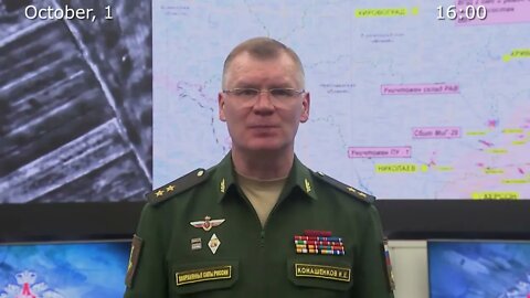 Russian Defence Ministry report 011022 on the progress of the special military operation in Ukraine