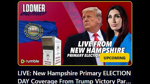 LIVE: New Hampshire Primary ELECTION DAY Coverage From Trump Victory Party HQ