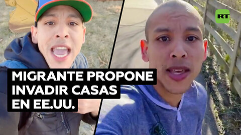 Migrante venezolano propone invadir casas abandonadas en EE.UU.