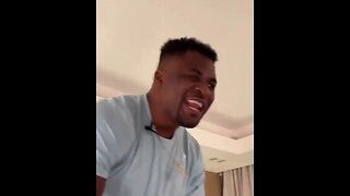 Francis Ngannou live reaction to Israel Adesanya KO on Alex Pereira