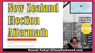 NZ Election Aftermath The Vinny Eastwood Show