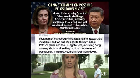 China Threatens to Shoot down Nancy Pelosi’s Plane if She Visits Taiwan!