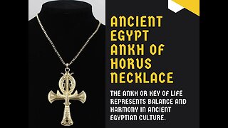 ANCIENT EGYPT ANKH OF HORUS NECKLACE