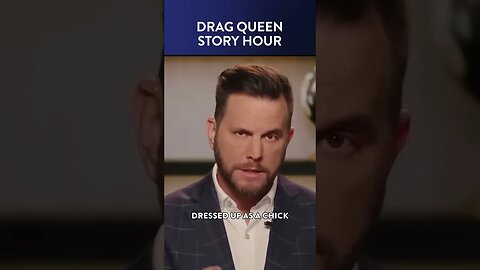 Host REGRETS Playing Clip to Normalize Drag Queen Story Hour #Shorts | @RubinReport