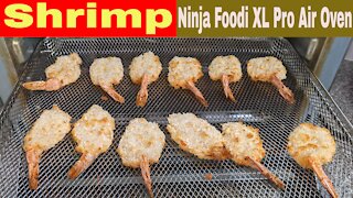 Frozen Deep Fryer Shrimp in an Air Fryer Oven, Ninja Foodi XL Pro