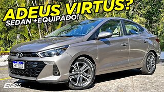 NOVO HYUNDAI HB20S PLATINUM PLUS 2023 +BARATO E EQUIPADO QUE VIRTUS TEM MELHOR BENEFICIO ENTRE SEDÃS