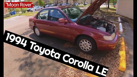 My Magnificent 1994 Toyota Corolla LE "Moon Rover"