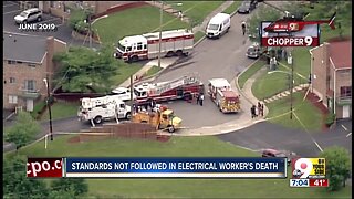 Report: Proper standards not followed when electrical worker died
