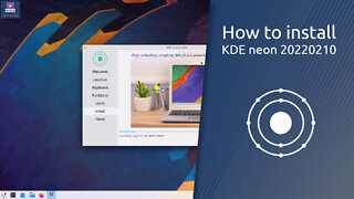 How to install KDE neon 20220210