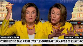 Epically laughable Democrat Pelosi on Trump: "If what's his name were elected president with his fiscal policies, inflation would... just... increase enormously in our country!"