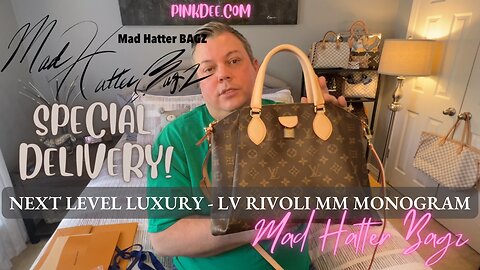 A Classic Extravaganza! 1:1 Unboxing + Review - LV Rivoli MM in Monogram