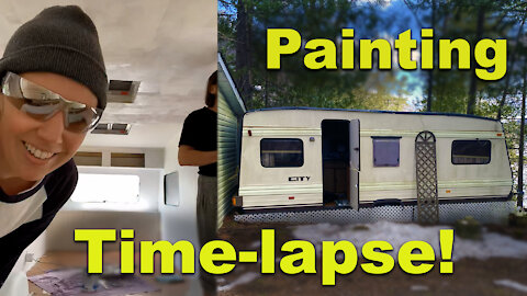 90's Trailer makeover TIME-LAPSE