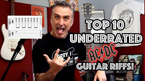 Top 10 underrated ACDC guitar intros that will supercharge your riff playing!