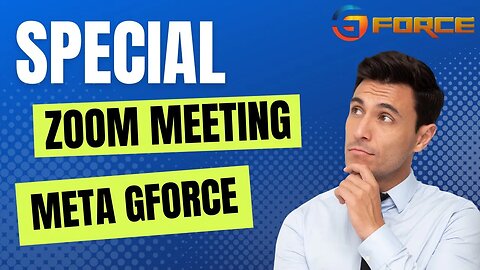 Meta GForce Special zoom meeting
