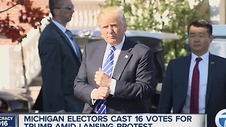 Michigan electors cast 16 votes from Trump