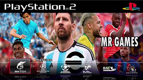 PES 2023 (PS2) VERSÃO FEVEREIRO DOWNLOAD ISO GRÁTIS