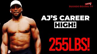 Anthony Joshua Comes In At His Career High Weight 255lbs!