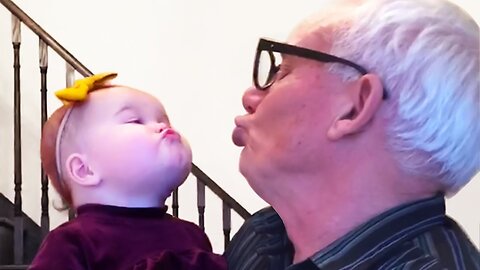 Priceless Moments - Funny Babies and Grandpa || Cool Peachy