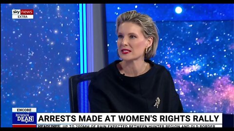Sky News Australia - Kellie-Jay Keen on Rowan's World discussing Brighton Let Women Speak event