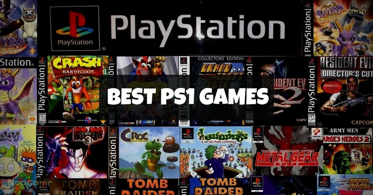 The best Playstation 1 Games