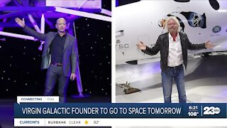 Virgin Galactic founder will go to space Sunday