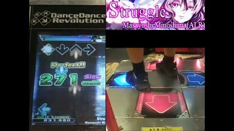 Struggle - EXPERT (13) - AAA#086 (Single-Digit Greats) on Dance Dance Revolution A (AC, US)