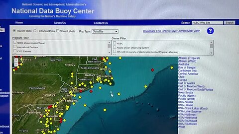 New York Buoy in Motion Feb 15, 2023