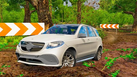 Mercedes GLS Offroad Testing – BeamNG Drive