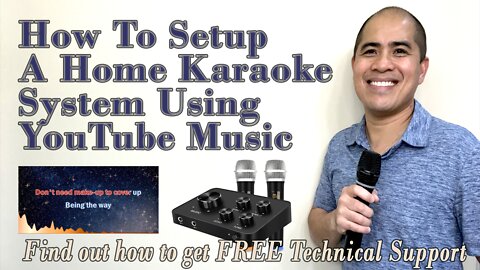 How To Setup A Home Karaoke System Using YouTube Karaoke Music