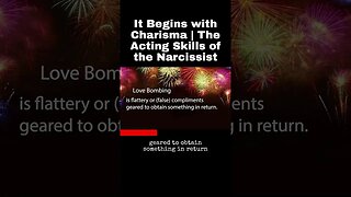 It Begins with Charisma | The Acting Skills of the Narcissist