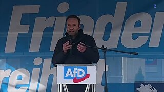 Anklam - AfD - Kundgebung Rede von Enrico Schult 05-05-2023