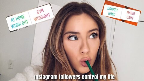 Instagram followers control my life!! gym footage |DAISYKEECH