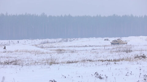 Stallions Conduct M1 Abrams, Bradley Fighting Vehicles and Mortar live fire demonstration