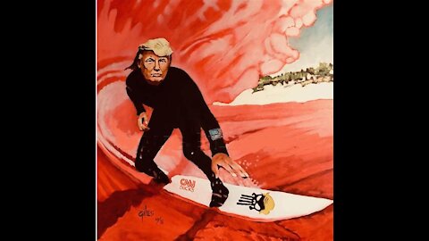 Groovy 'Red Wave' Surfer Lindsey Graham Hangs 10 and Gives President Kamala Dap on Senate Floor
