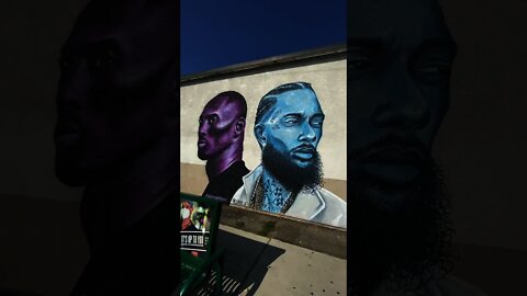 Kobe Bryant & Nipsey Hustle Mural