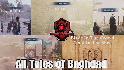 Assassin's Creed Mirage- All Tales of Baghdad