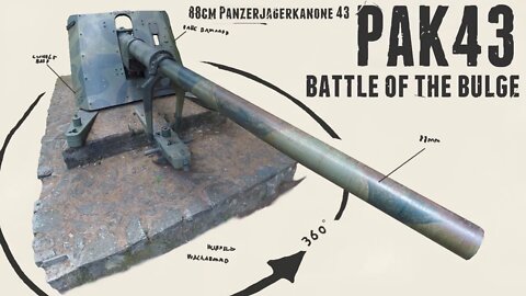 Pak43 88mm - Walkaround - Hochfels.