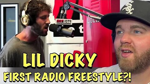First Radio Freestyle?! Lil Dicky spazzed out! | Lil Dicky Freestyle | The Hot Seat 🔥