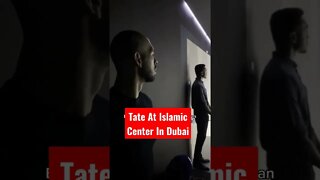 Andrew Tate At Islamic Center In Dubai #uae #andrewtate #islam