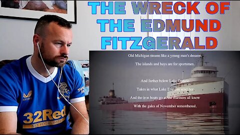 SCOTTISH GUY Reacts To "The Wreck of The Edmund Fitzgerald" Gordon Lightfoot