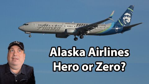 Flying during Covid | Alaska Airlines | Boeing 100 Livery too!