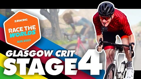 The Fastest Zwift Race The Worlds Stage 4: Glasgow Crit 5 Laps (B)