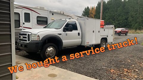 We Are Starting A Truck Repair Business, We Bought A Service Truck. Trucking and Construction.