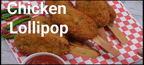 Chicken Lollipop,Chicken Popsicle,Kids Lunch Box Recipe