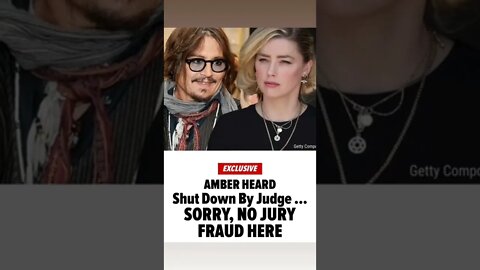 Amber Heard SHUT DOWN by Judge