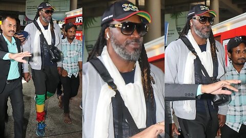 West Indies Cricketer Chris Gayle Arrived in Mumbai 😎🔥 #ipl2023