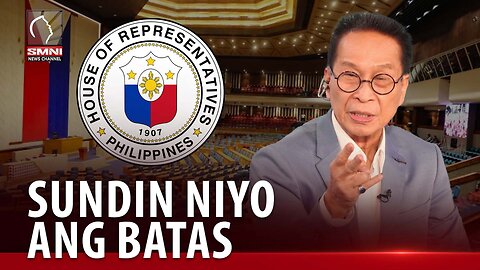 Atty. Panelo sa mga mambabatas: sundin niyo ang batas