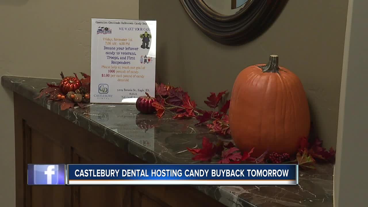 Have extra Halloween candy? A local dentist will pay you for it--and it goes toward a good cause